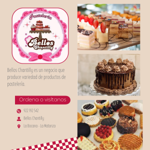 Tortas de Bellos Chantilly