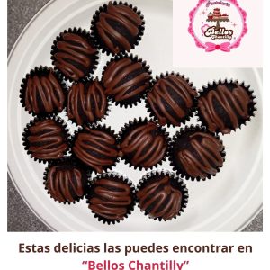 Trufas de chocolate de Bellos Chantilly